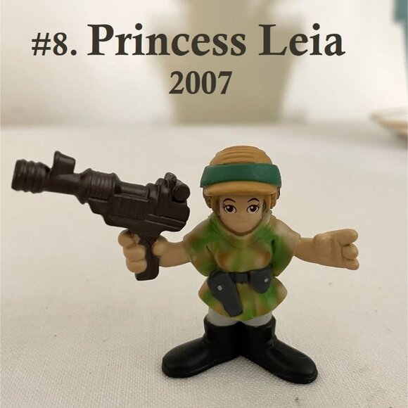 Star Wars Galactic Heroes MIni Figures Princess Leia 2007 - Picture 5 of 8